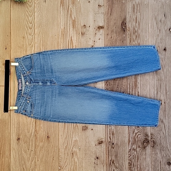 MOTHER Size 29 High Waist Double Stack Ankle Straight Jeans Delicious Memories - Picture 1 of 12